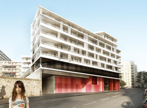 En chantier: Siege social et logements pour la Sogima à Marseille