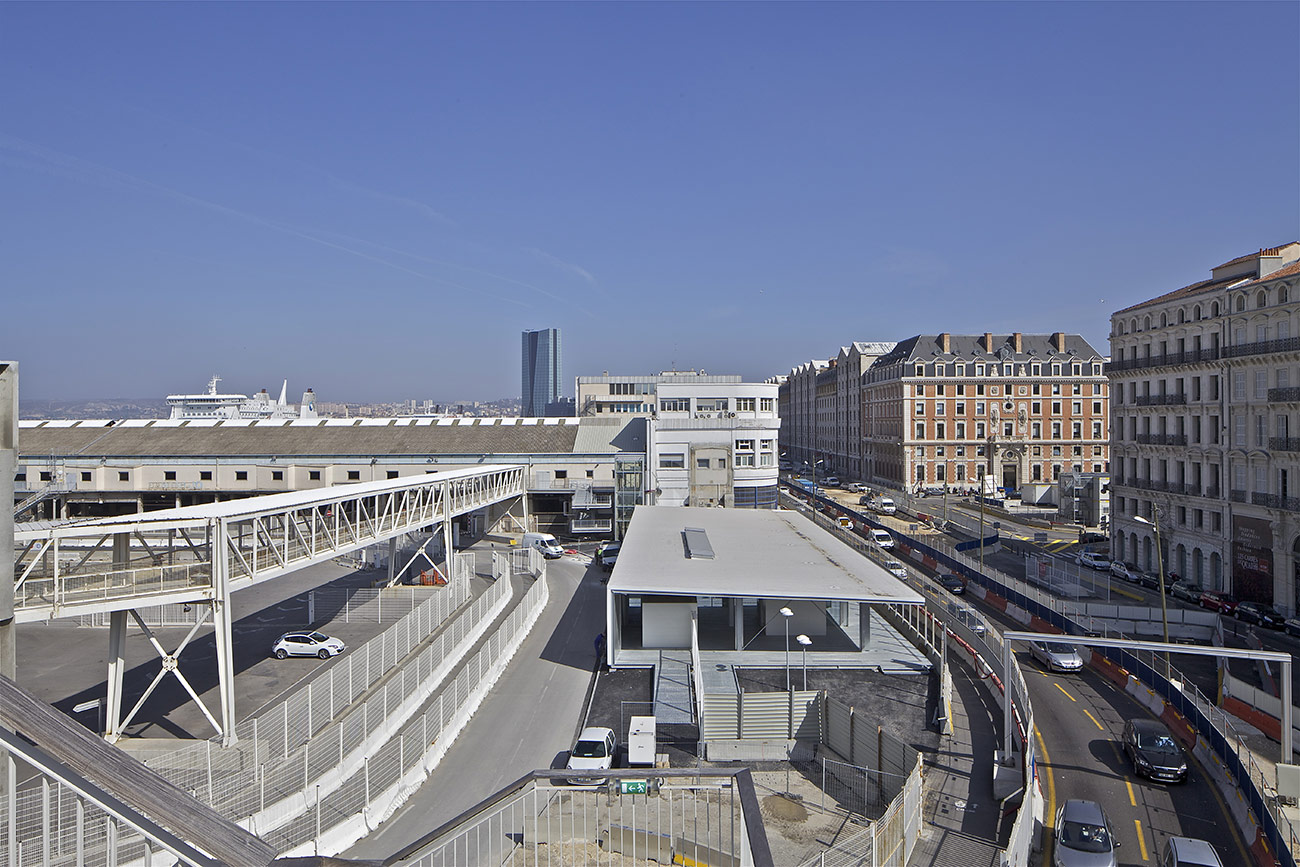 Gare maritime <br/>provisoire - Marseille | Architecte Marseille