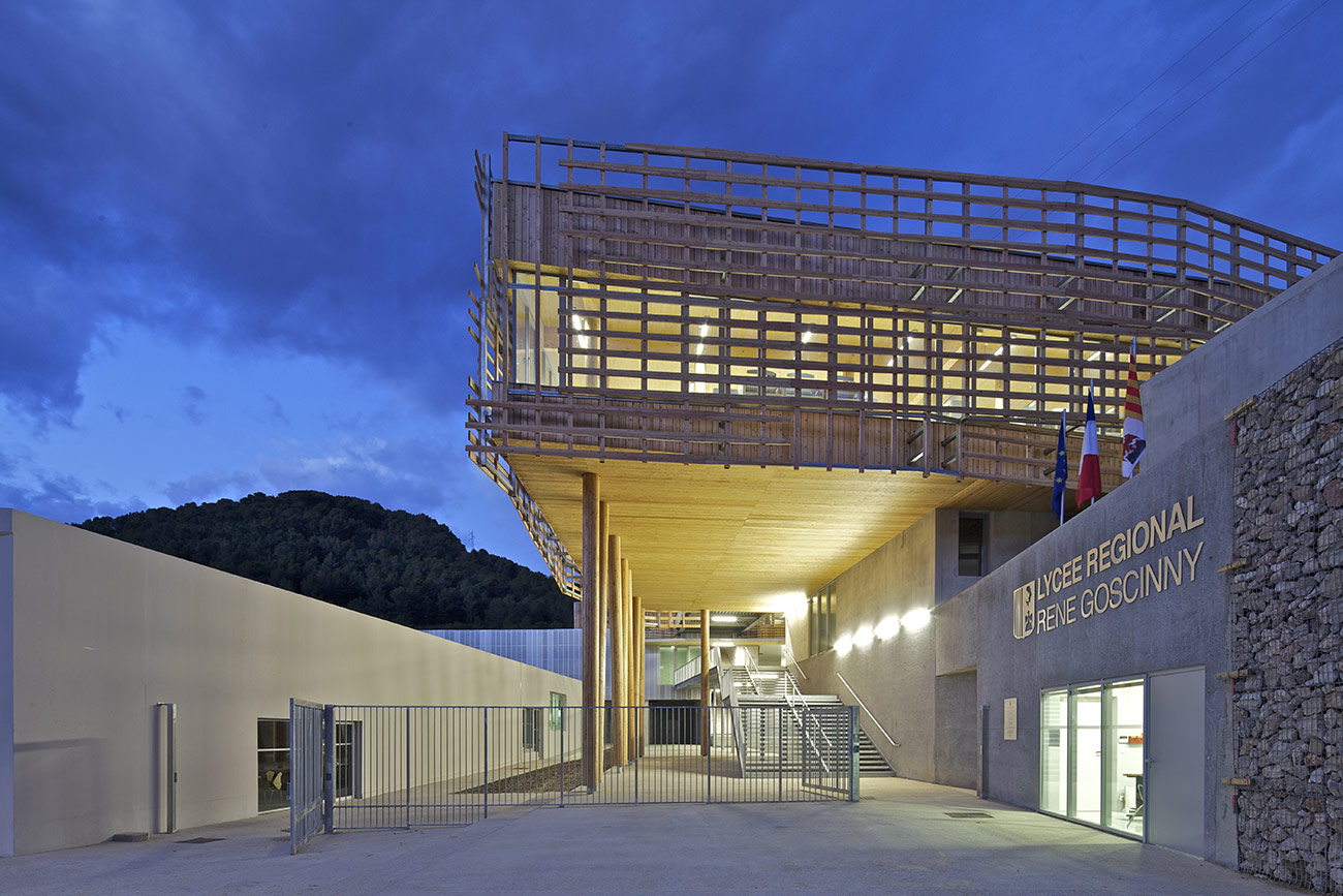 Lycée rené goscinny - Drap | Architecte Marseille