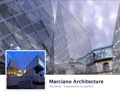 Marciano architecture est sur Facebook