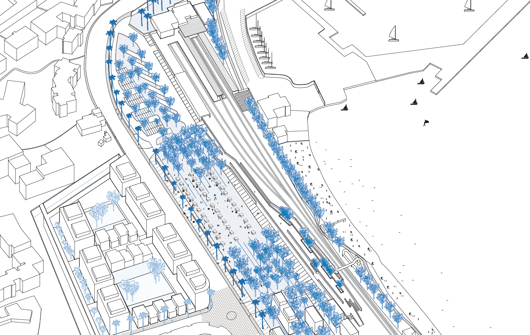 Trait – d’union - CALVI | Architecte Marseille