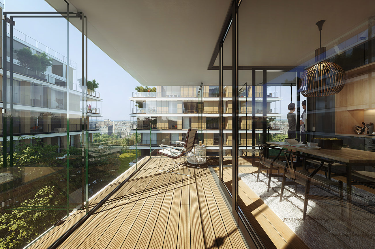 3 petites tours en bois - Issy les moulineaux  | Architecte Marseille