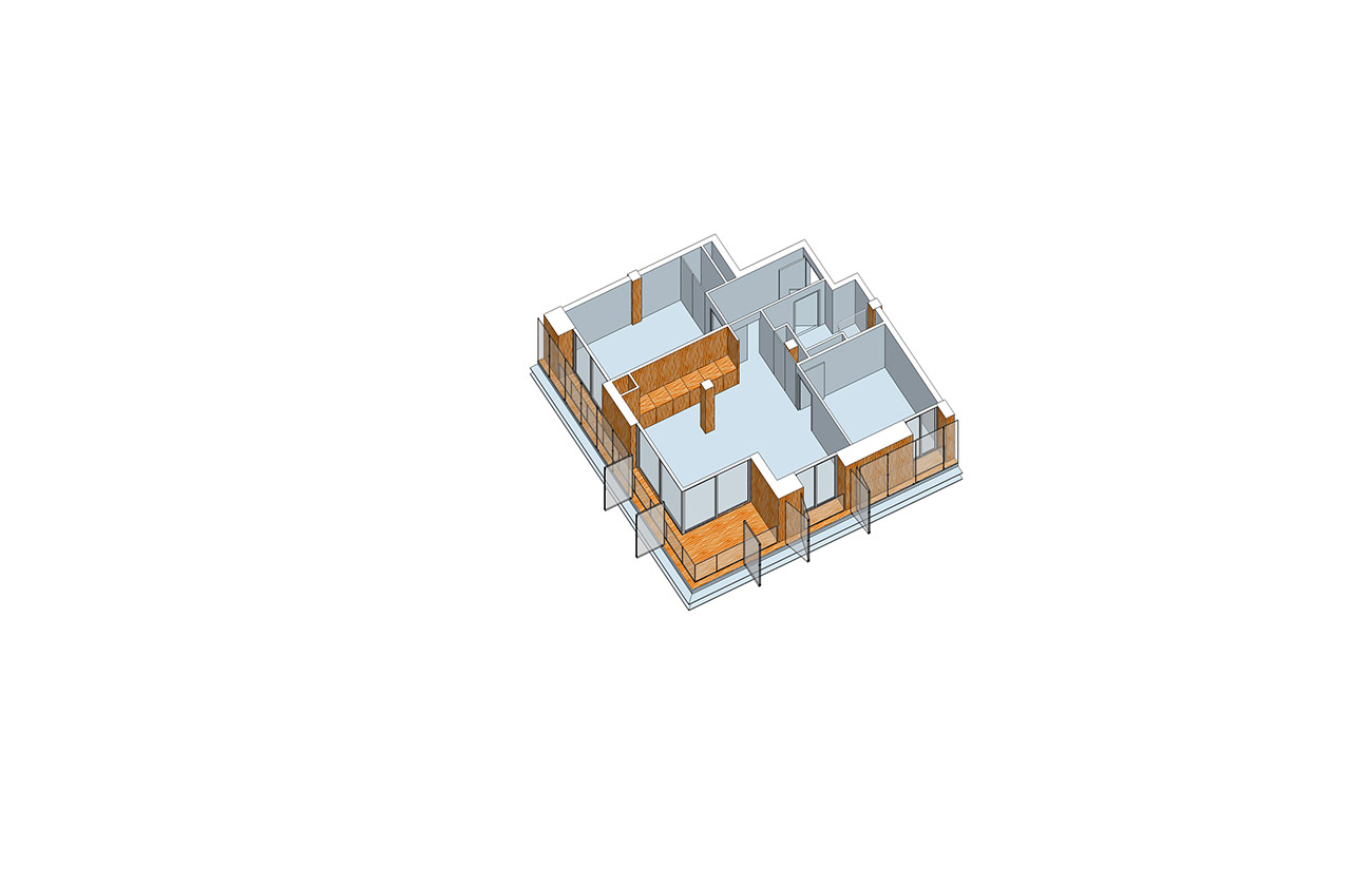 3 petites tours en bois - Issy les moulineaux  | Architecte Marseille