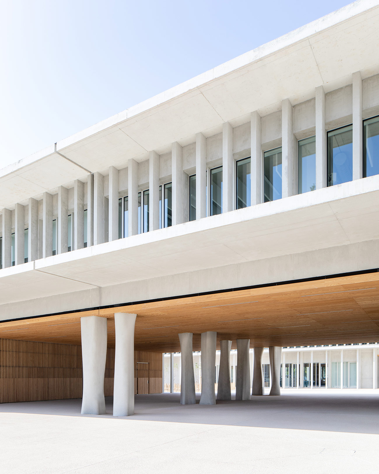 Un lycée <br/>entre ville et paysage - Chateaurenard | Architecte Marseille