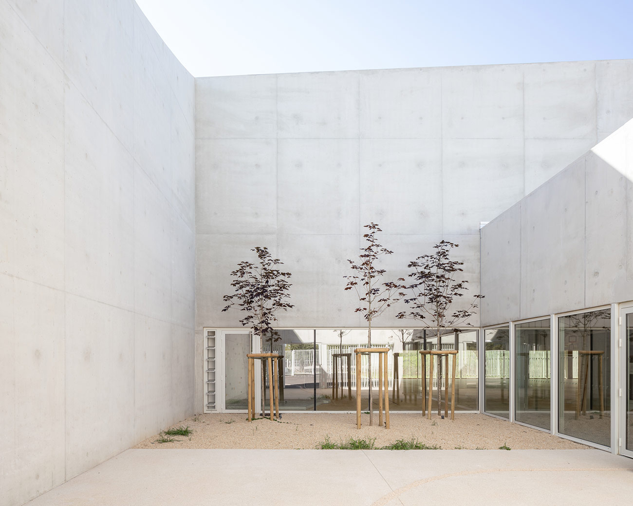 Gymnase albert camus, miramas - Miramas | Architecte Marseille