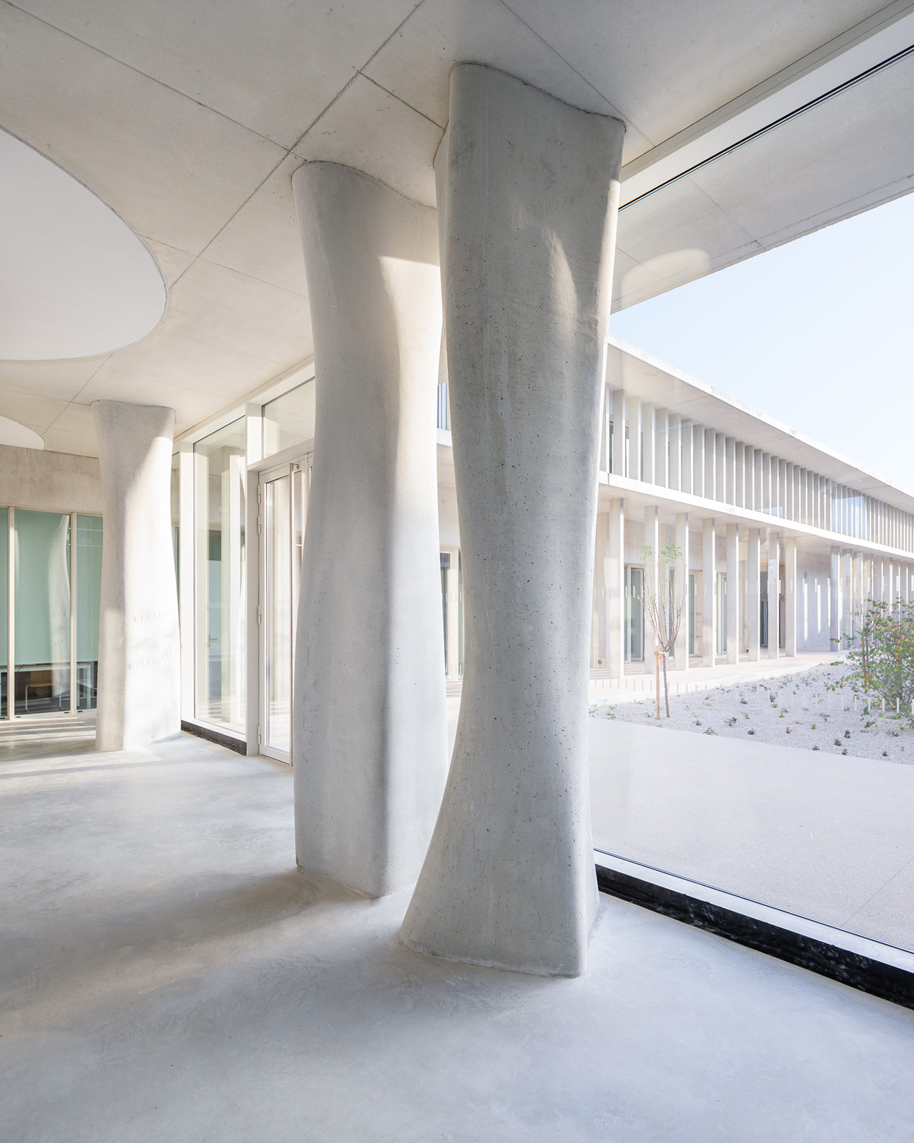 Un lycée <br/>entre ville et paysage - Chateaurenard | Architecte Marseille