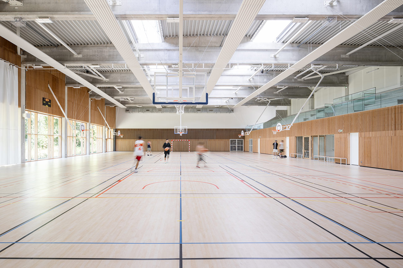 Un lycée <br/>entre ville et paysage - Chateaurenard | Architecte Marseille