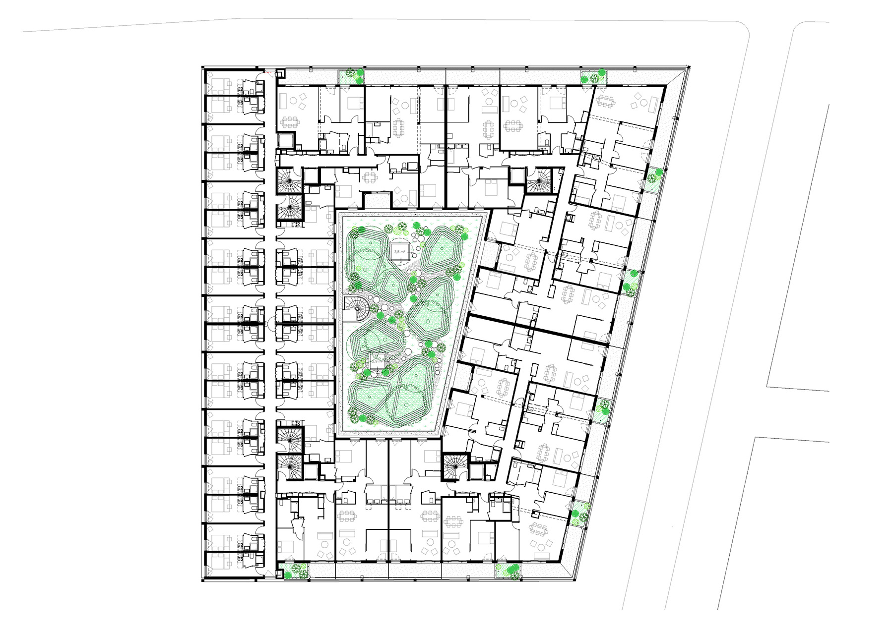 Ilot e6 brazza - Bordeaux | Architecte Marseille