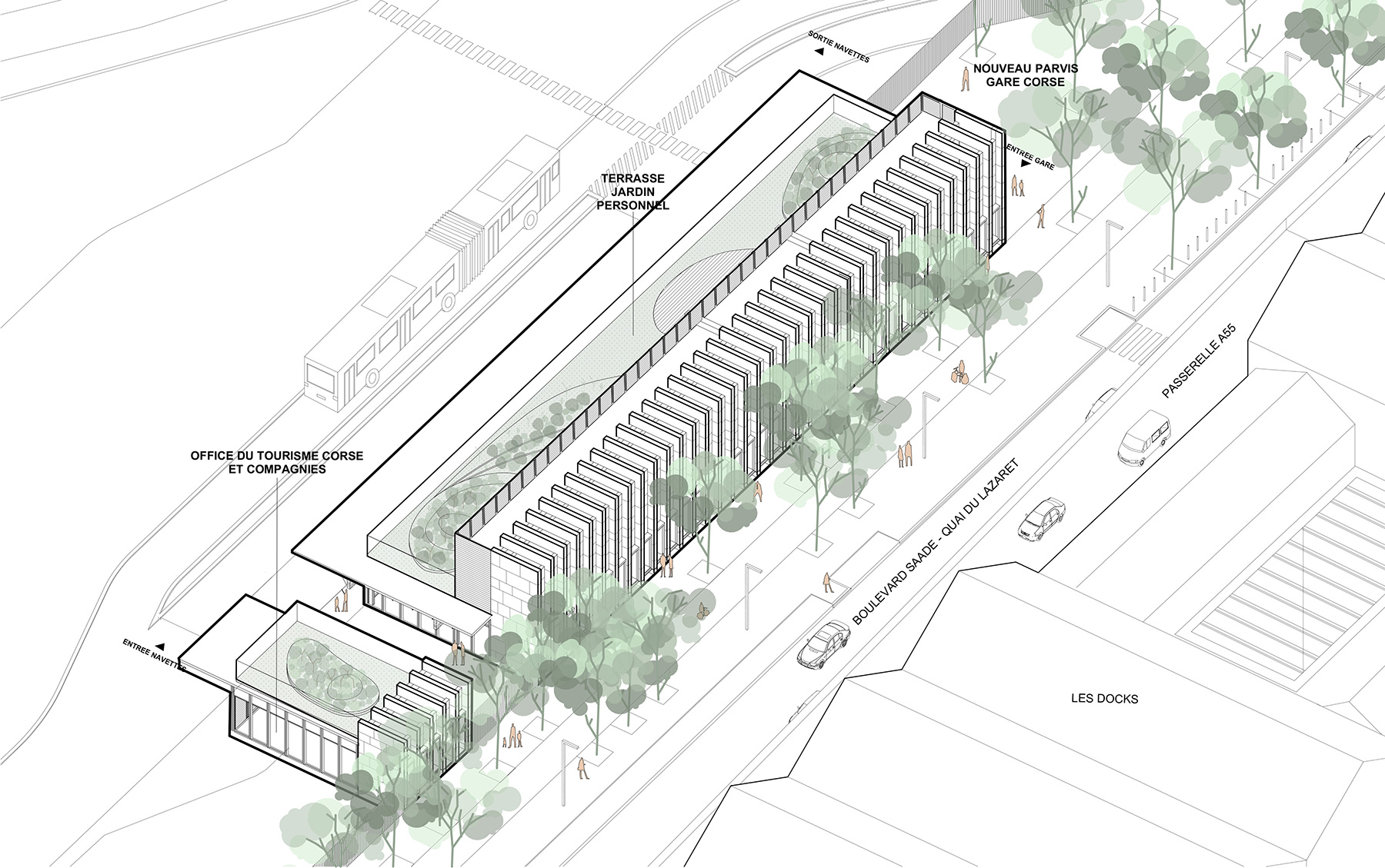 Gare maritime corse - Marseille | Architecte Marseille