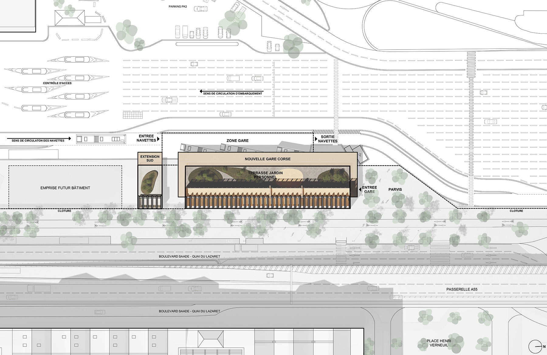 Gare maritime corse - Marseille | Architecte Marseille