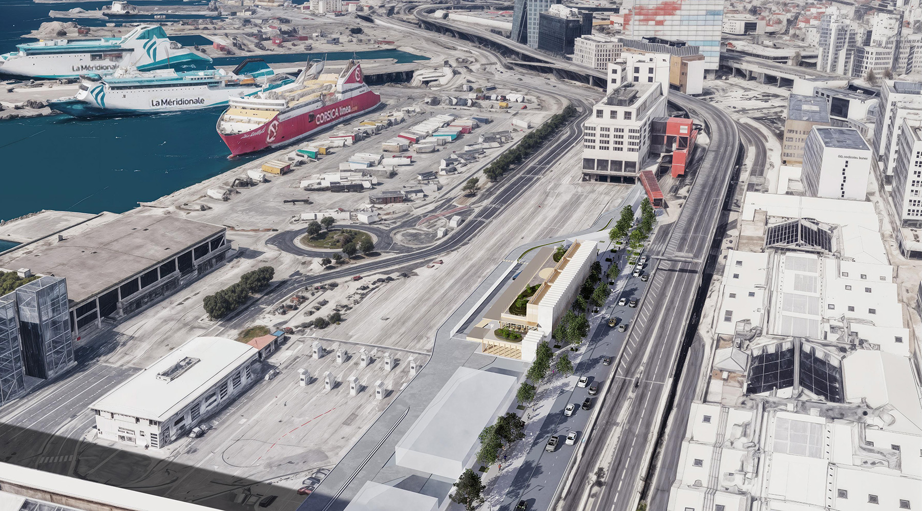 Gare maritime corse - Marseille | Architecte Marseille